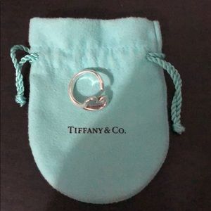 Tiffany & Co Elsa Perreti Open Heart Ring